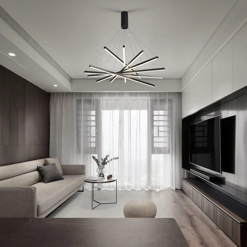 Bellagio | Black LED Chandelier