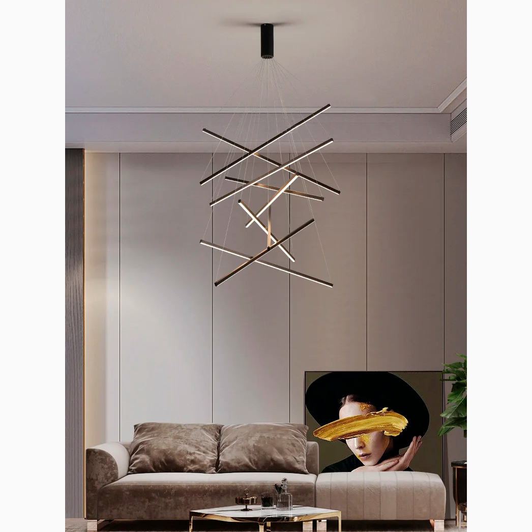 Bellagio | Black LED Chandelier