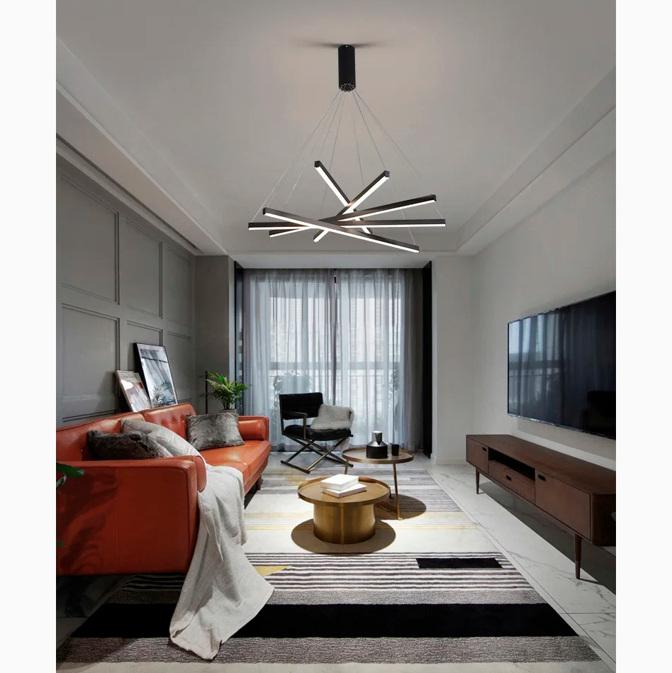 Bellagio | Black LED Chandelier