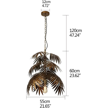 Deinze | Modern Loft Coconut Tree Chandelier for Restaurant