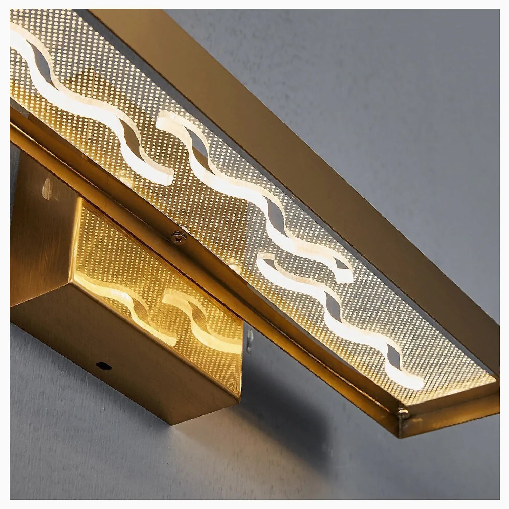 Moulinet | New Modern LED Gold/Black Wall Sconce