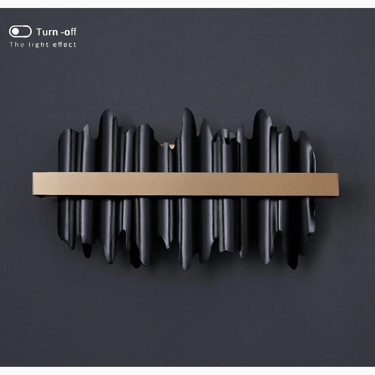 Moulinet | New Modern LED Gold/Black Wall Sconce