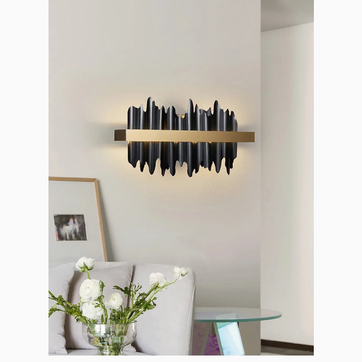 Moulinet | New Modern LED Gold/Black Wall Sconce