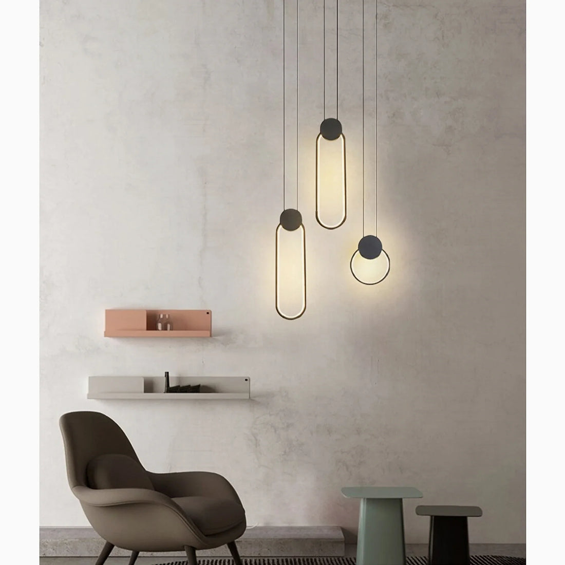 Bouyon | Modern LED Minimalist Creative Long Pendant Light