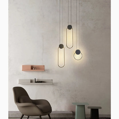 Bouyon | Modern LED Minimalist Creative Long Pendant Light