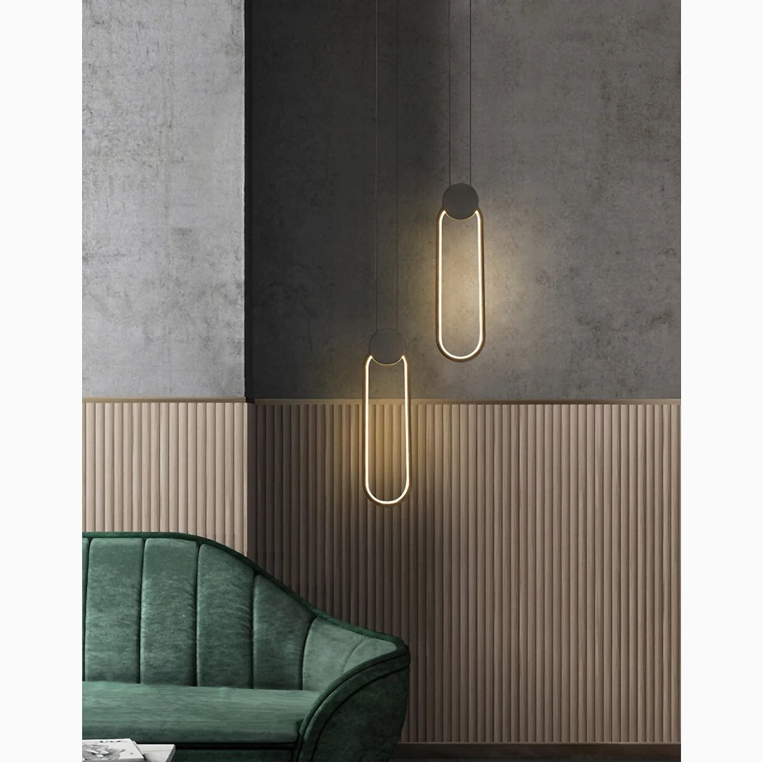 Bouyon | Modern LED Minimalist Creative Long Pendant Light