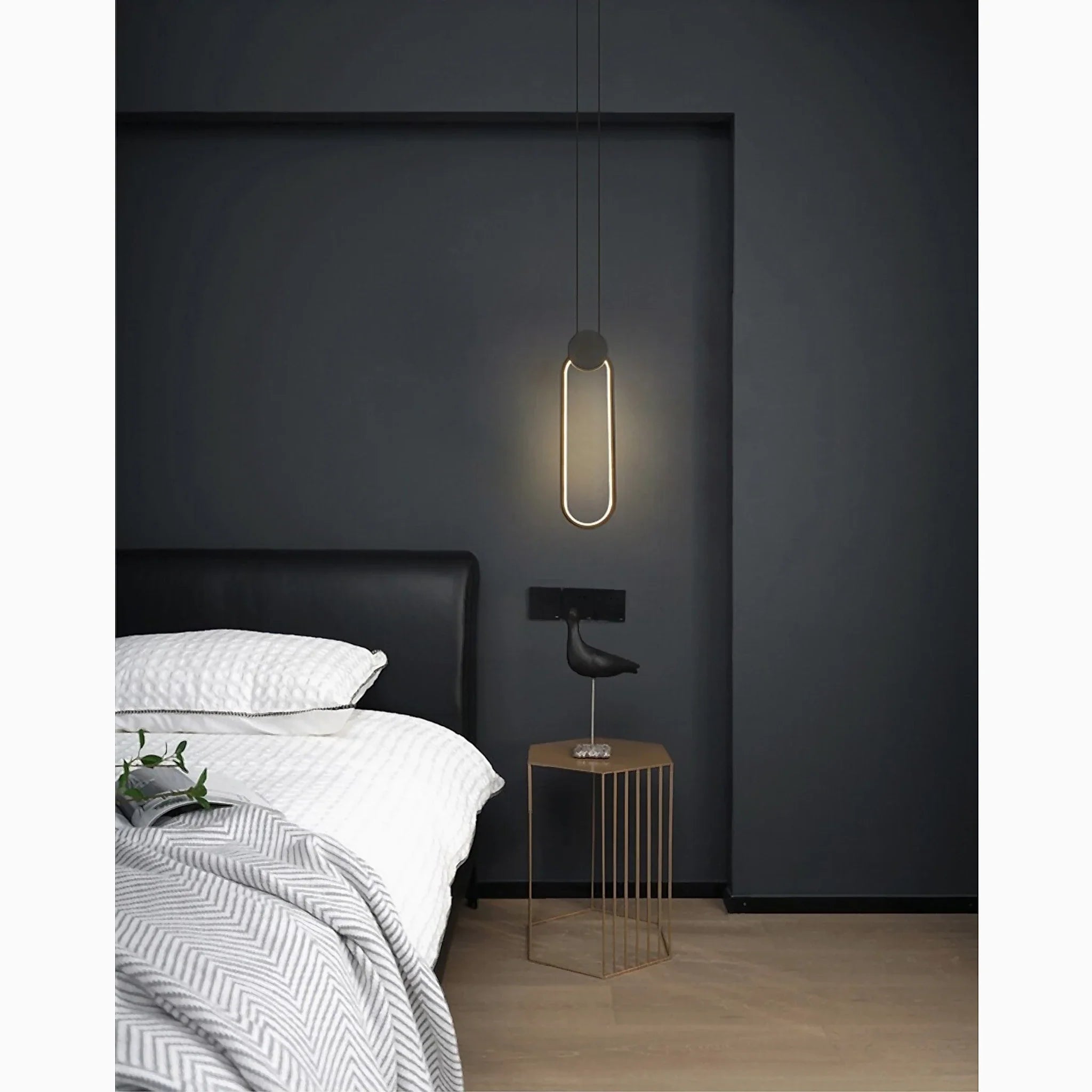 Bouyon | Modern LED Minimalist Creative Long Pendant Light