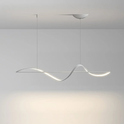 Carros | Minimalistic Wave Design Chandelier for Dining Room